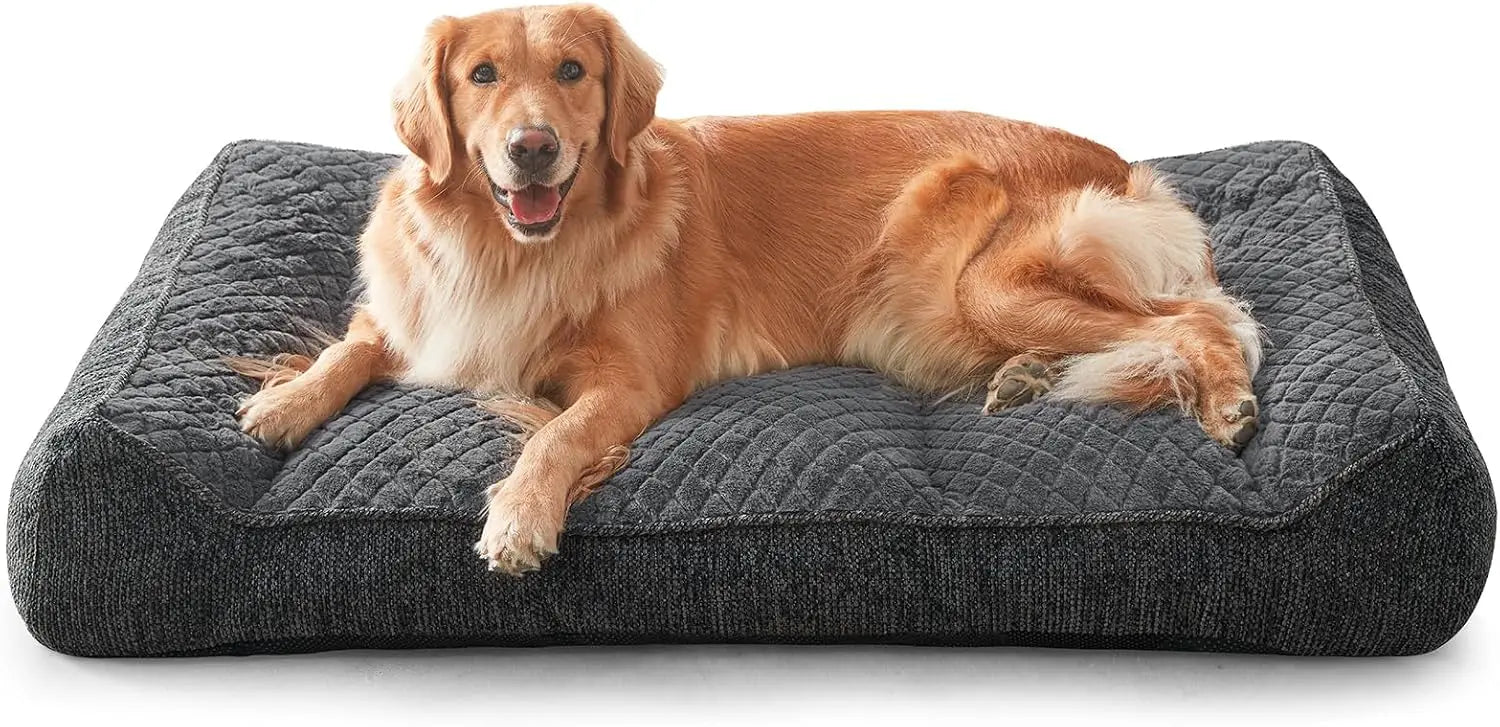 Orthopedic Dog Bed With Sides For Comfort And Support
