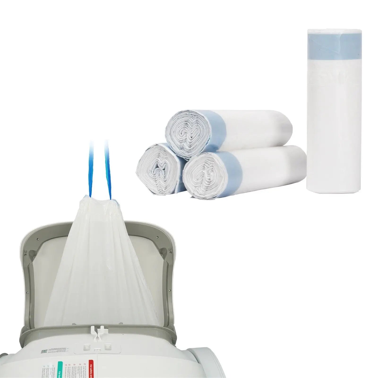 Self Cleaning Cat Litter Box Liners With Drawstring Design