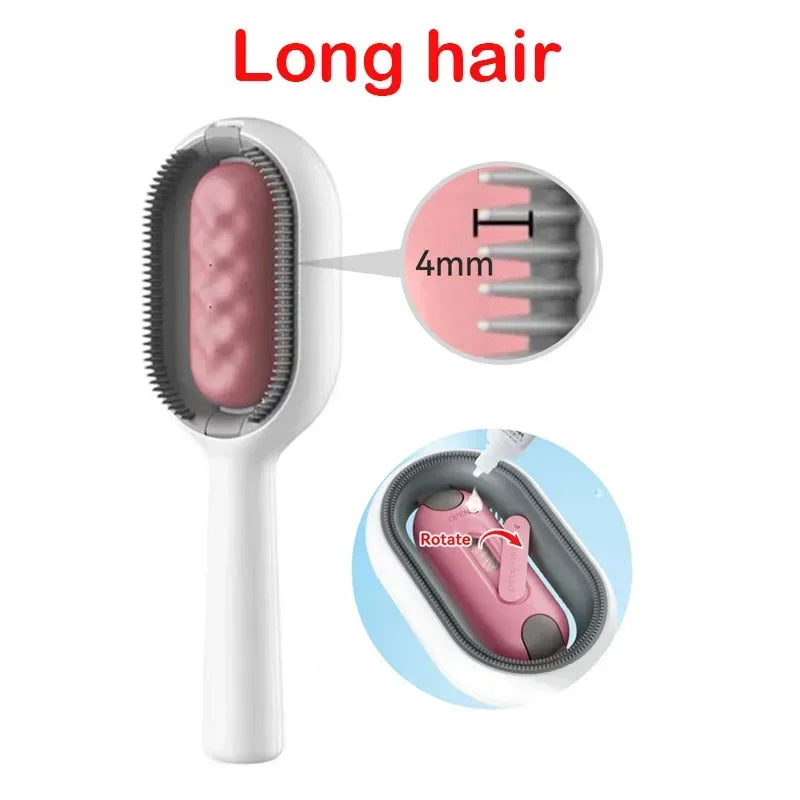Cat and Dog Grooming Brush Hair Remover Comb