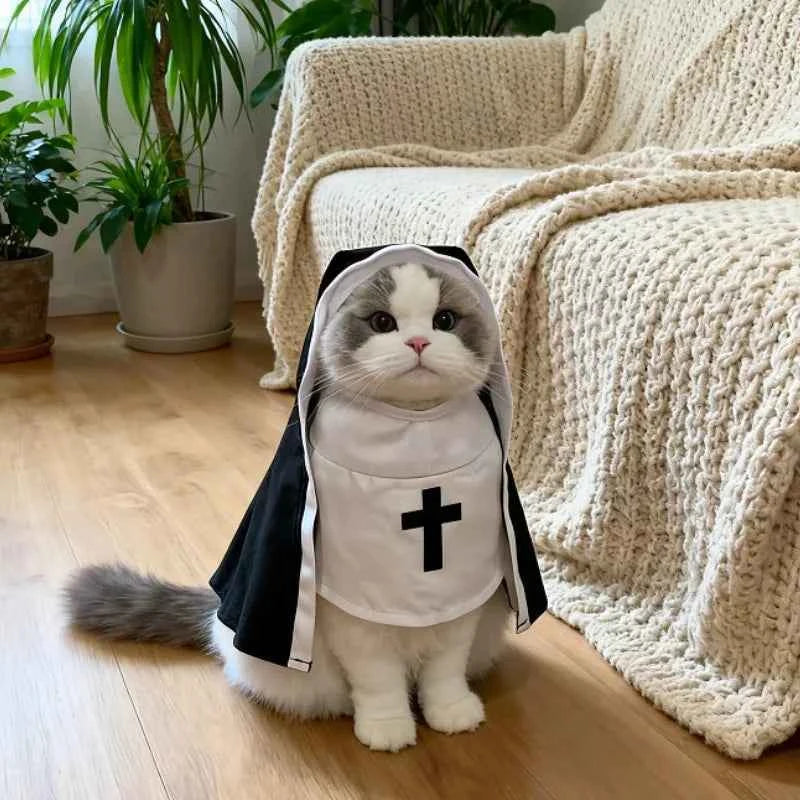 DKSTINYE Funny Pet Cosplay Costume For Dogs Cats Party Clothing