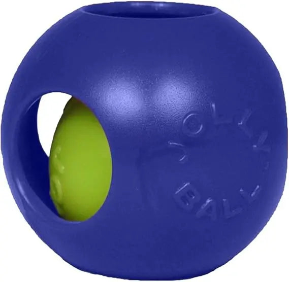 Teaser Ball Puzzle Dog Toy With Inner Ball Inside Cube