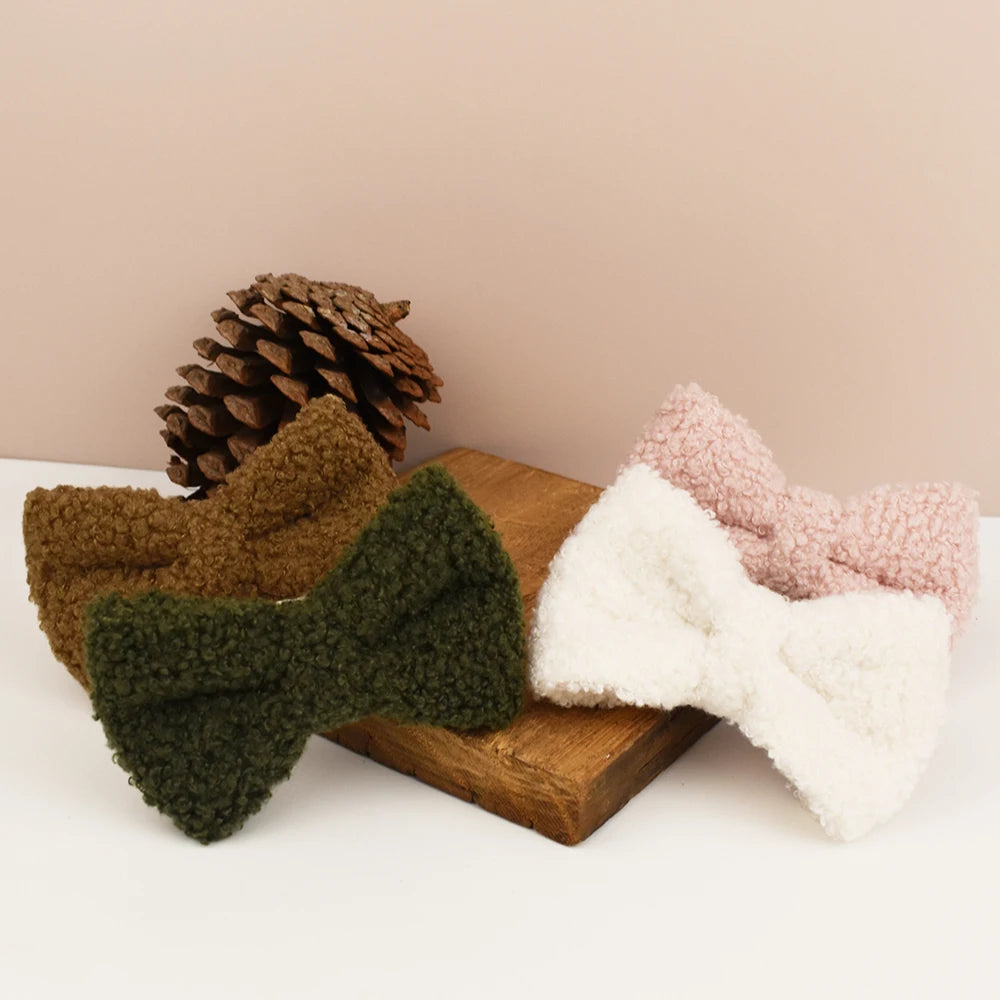 NONECN Personalized Dog Collar Harness Leash Set Custom Logo Bow