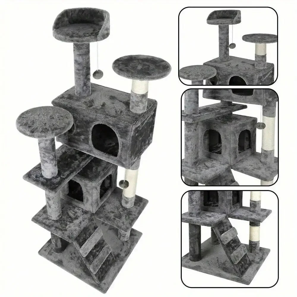 Cat Tree Tower Activity Center for Indoor Cats and Kittens
