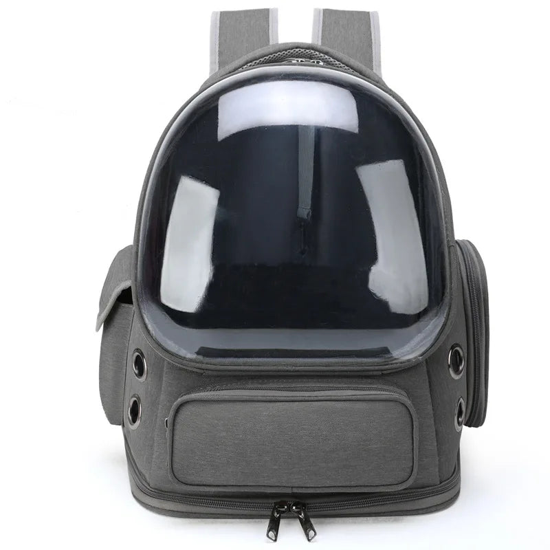 Pet Cat Carrier Backpack Outdoor Bag For Small Dogs Breathable