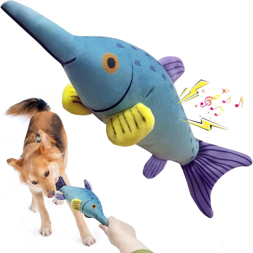 Squeaky Plush Canine Chew Toy Tug Of War For Breeds