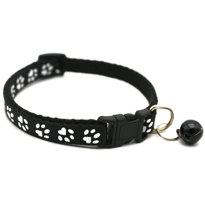 Noned Heart Charm Cat Collar With Bell And Soft Velvet
