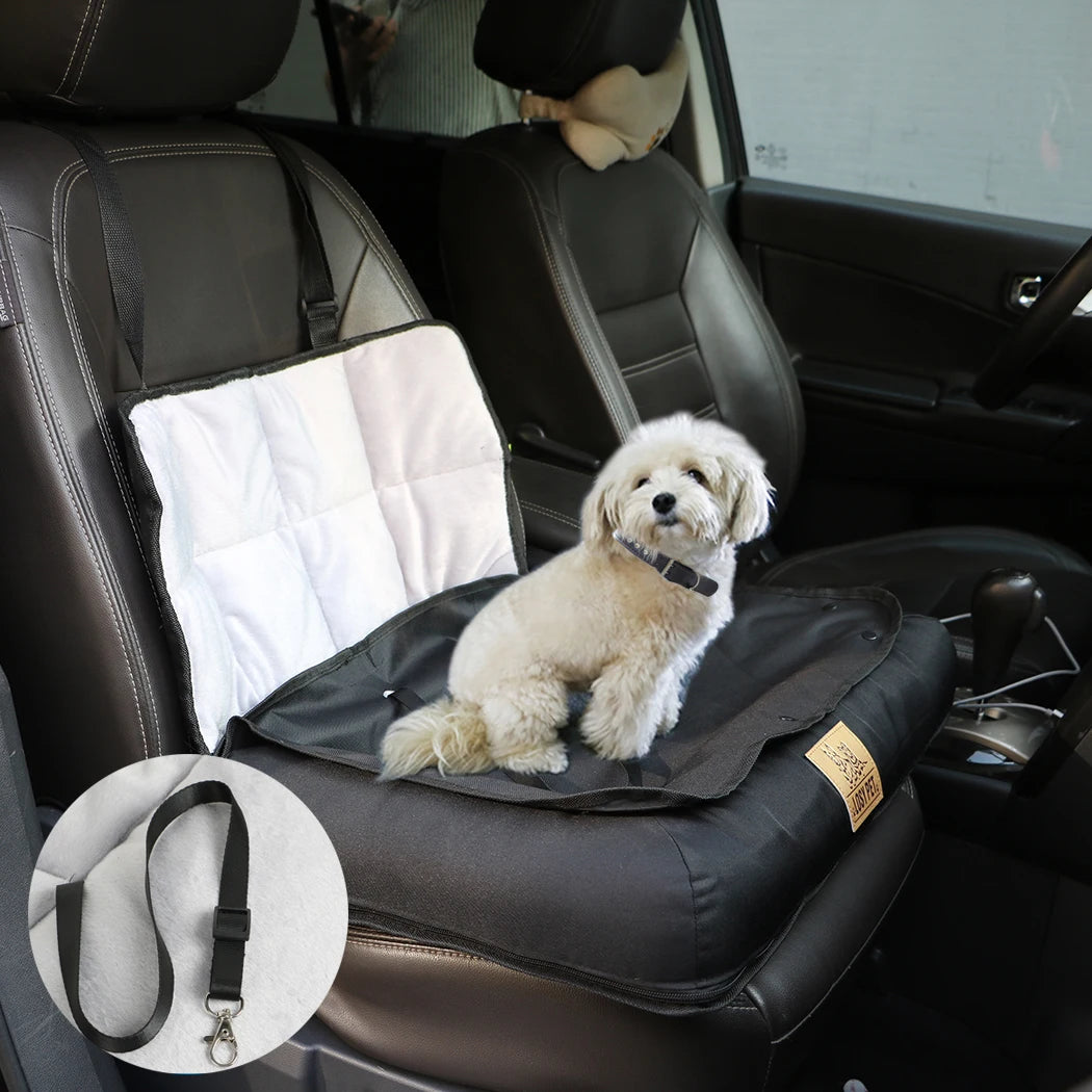 BINGOPAW Waterproof Pet Car Seat Pad With Safety Belt