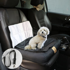 BINGOPAW Waterproof Pet Car Seat Pad With Safety Belt