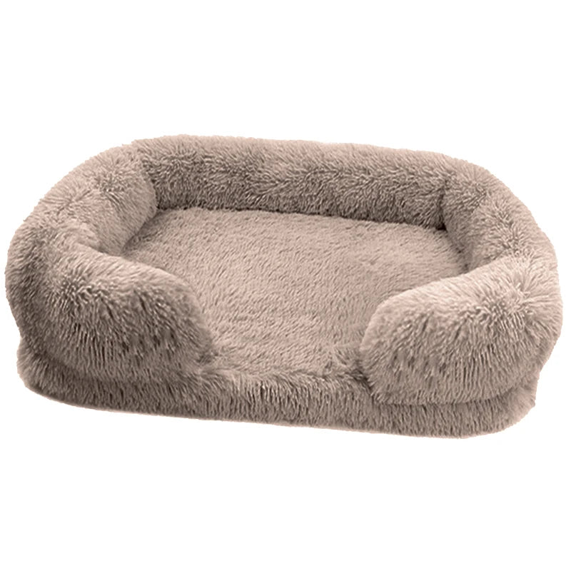 Jiangsu Thickened Orthopedic Dog Bed Large Dogs With Plush Cover