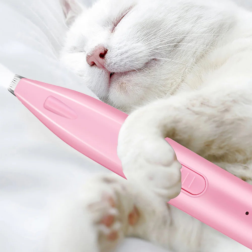 Electric Dog Hair Trimmer For Pets Professional Grooming Cutter