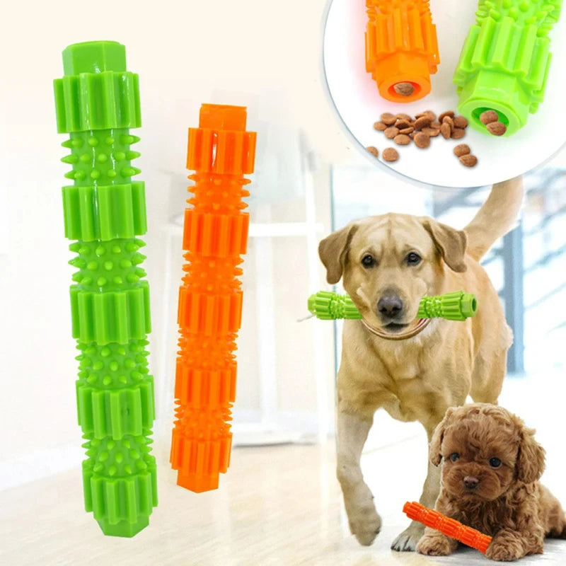 Pawstrip Dog Chew Toy for Teeth Cleaning and Treat Dispensing