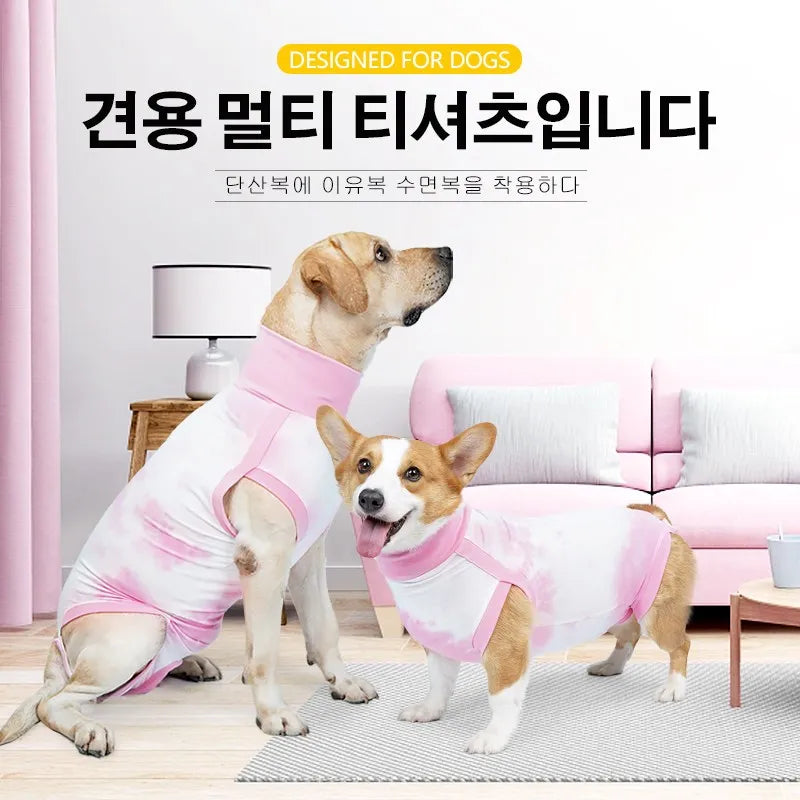 Pet Harmony Supplies Anti Shedding Dog TShirt Indoor Fashion