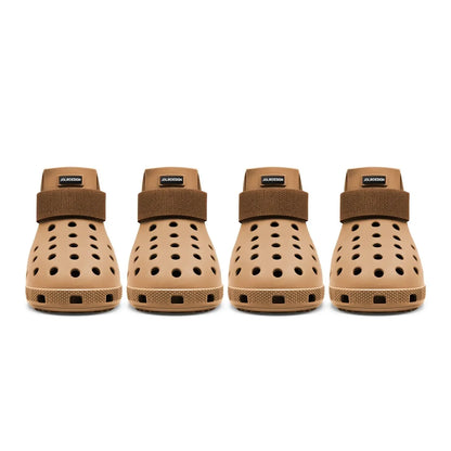 Dog Shoes for Hot Pavement - Dog Shoe for Small & Medium & Large Dogs, Dog Boots Paw Protectors, Easy ON & Off, Non-Slip, Waterproof, Easy-Clean Dog Booties for Beach and Snow