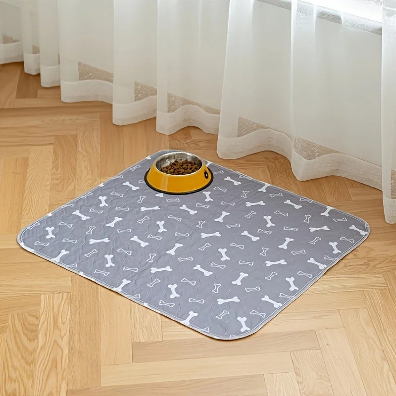 None Washable Dog Pee Pads Reusable Absorbent Waterproof Non Slip