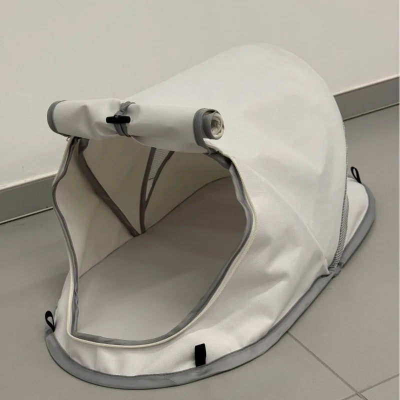 Foldable Pop Up Dog Cave Tent Waterproof Breathable Mesh Pet Shelter Outdoor
