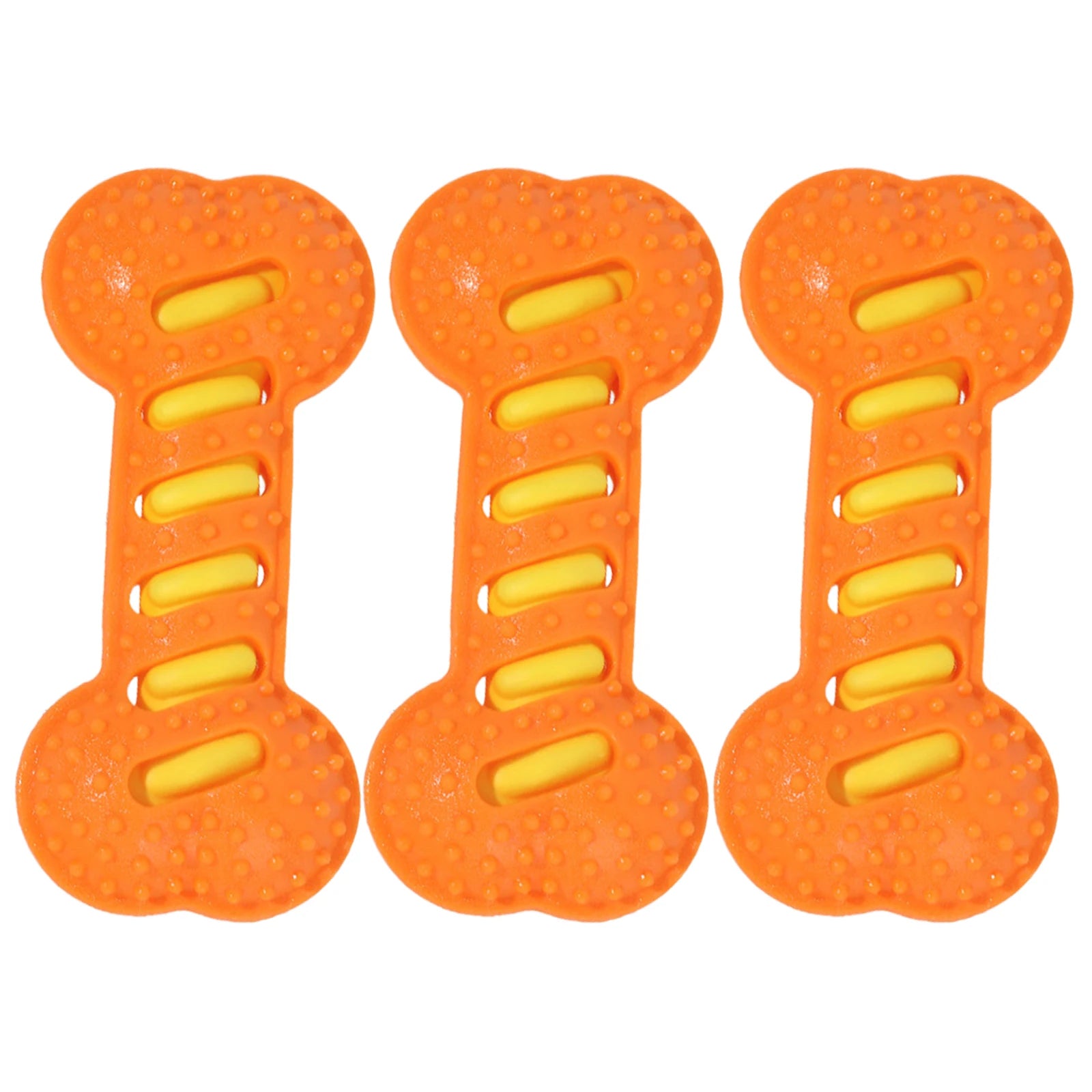 Alloet 3Pcs Teeth Cleaning Molar Stick Interactive Dog Chew Toy