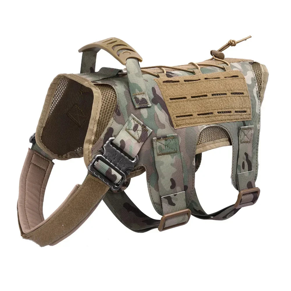 Pet Harmony Supplies Military Dog Harness K9 Training Vest