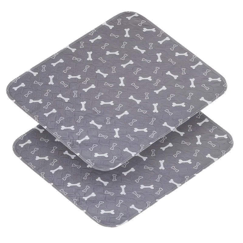 None Washable Dog Pee Pads Reusable Absorbent Waterproof Non Slip