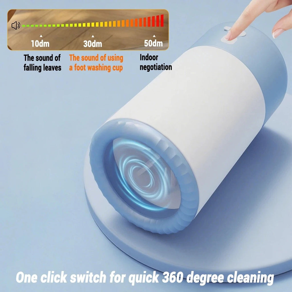 Dog Paw Cleaner Automatic Pet Foot Washing Machine Electric Pet Paw Cleaner Device for Kittens Puppies Walking Lawn Backyard