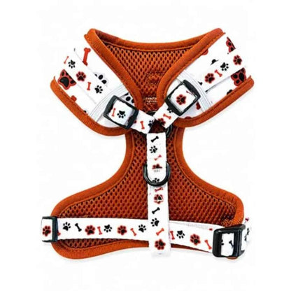 No Pull Dog Harness Set 4PCS Adjustable Soft Vest Harness with Leash, Collar and Poop Bag Holder for Large Breed Dogs L
