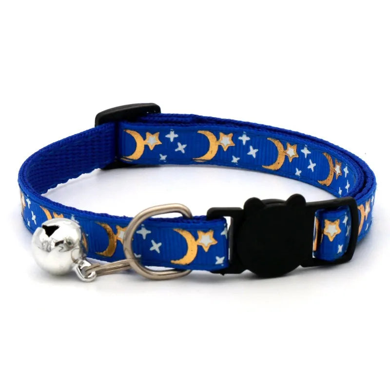 Noned Heart Charm Cat Collar With Bell And Soft Velvet