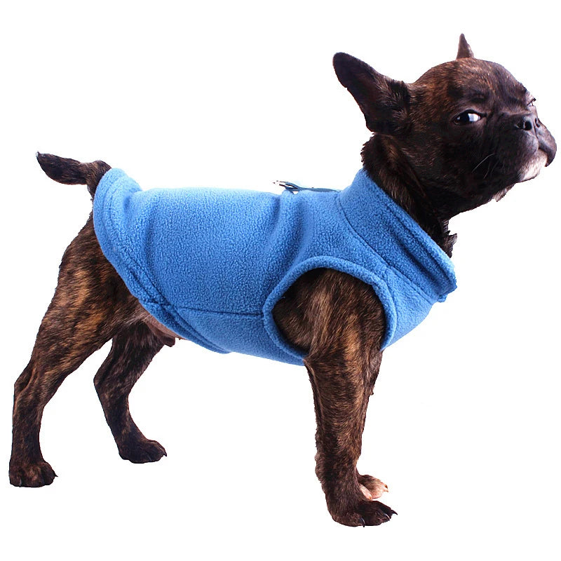Warm Fleece Vest For Small Dogs And Cats Winter Jacket