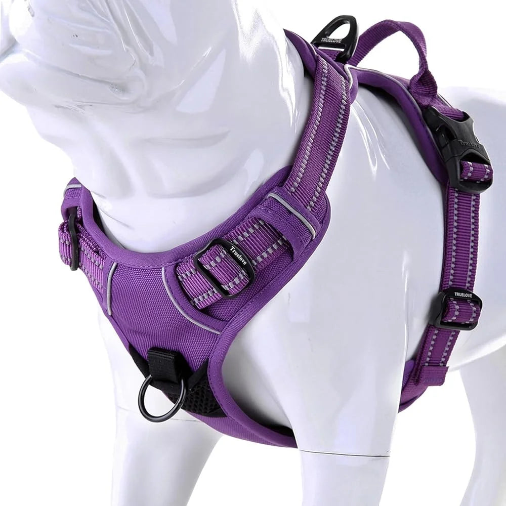 Reflective No Pull Dog Harness Ergonomic Soft Harness