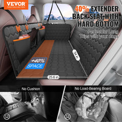 SucceBuy Back Seat Extender Dog Car Seat Cover Hammock With Mesh Pocket