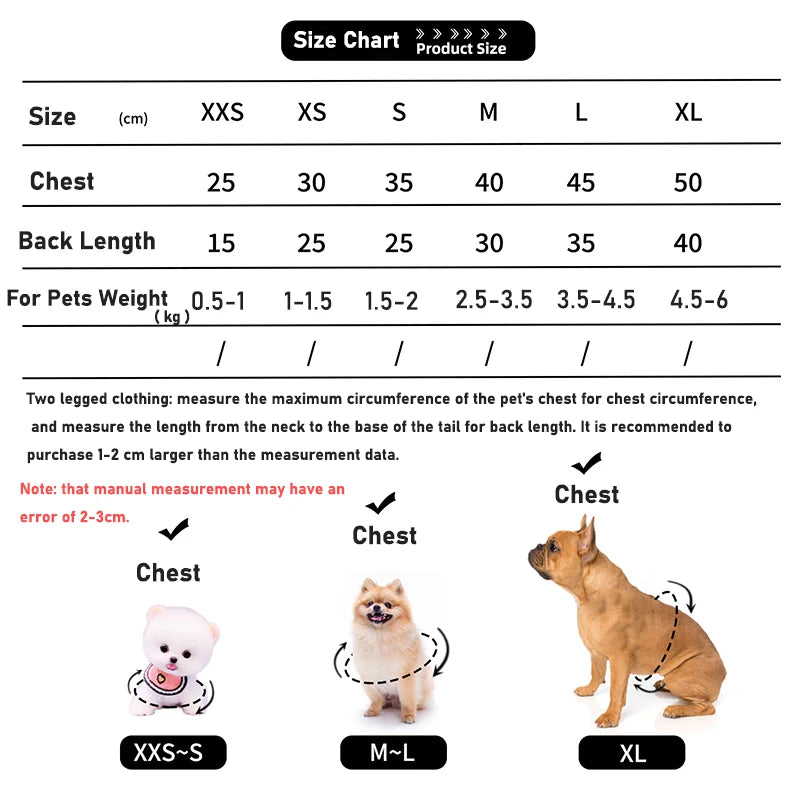 Kajipet Soft Flannel Dog Winter Vest Warm Puppy Cat Jacket