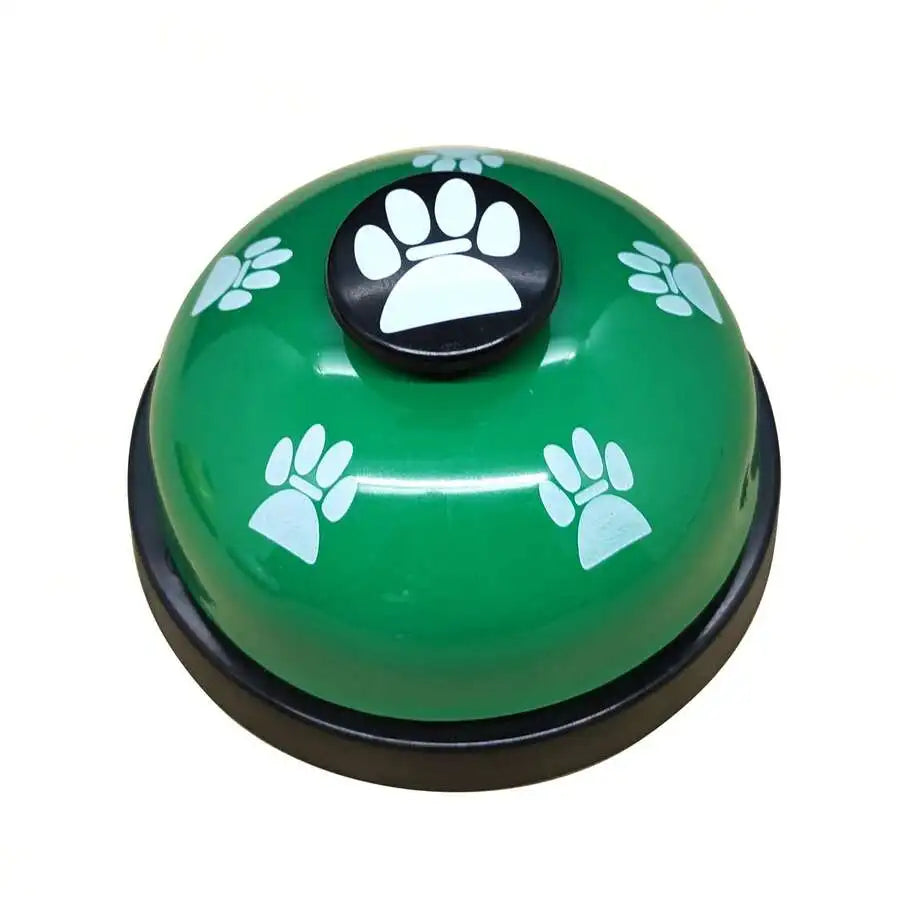 Pet Training Bell With Paw Print Design Foot Operated Dog Cat Interactive Toy