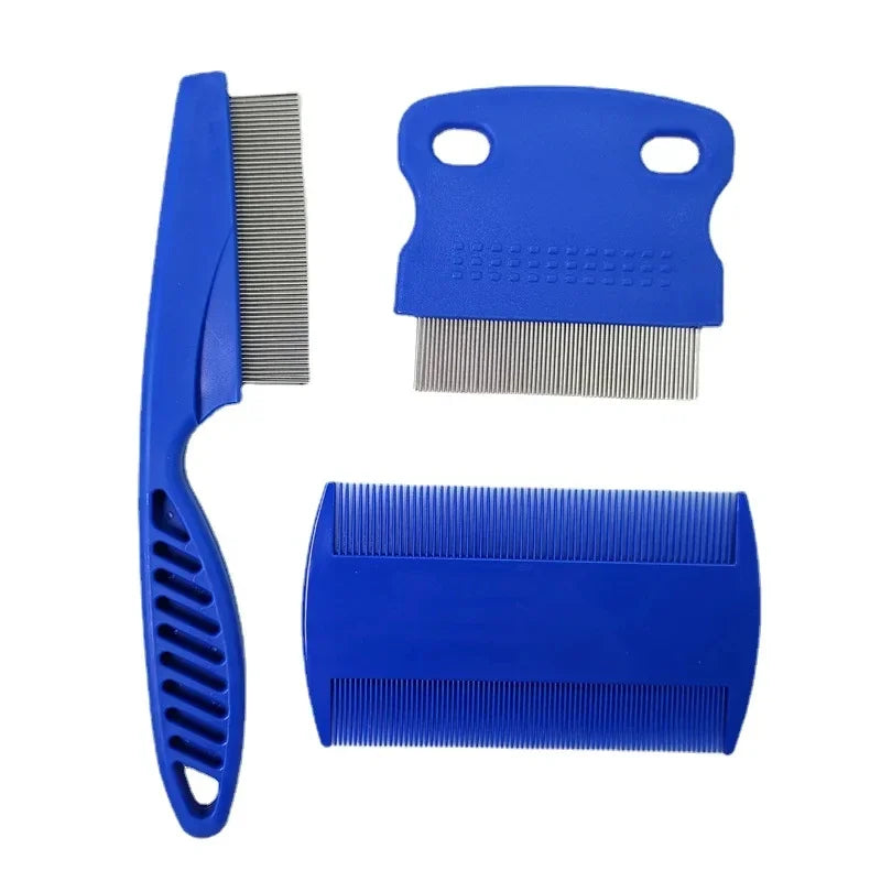 YTYIN Flea Comb Cat Grooming Set 3 Pieces For Cats
