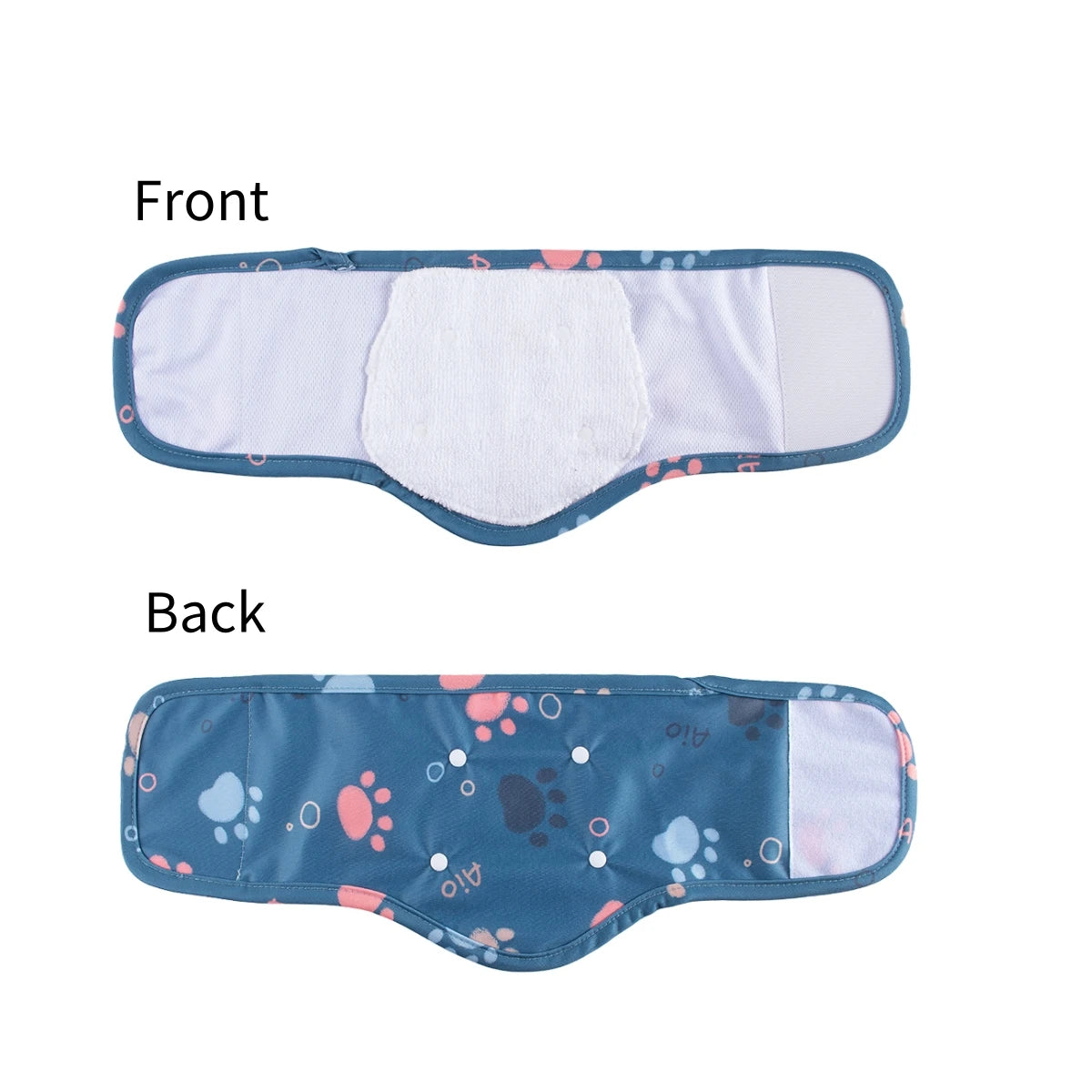Adjustable Cartoon Animals Pet Dog Diapers Washable Males Absorbent for Dog Reusable Pet Panties Shorts Physiological Pants