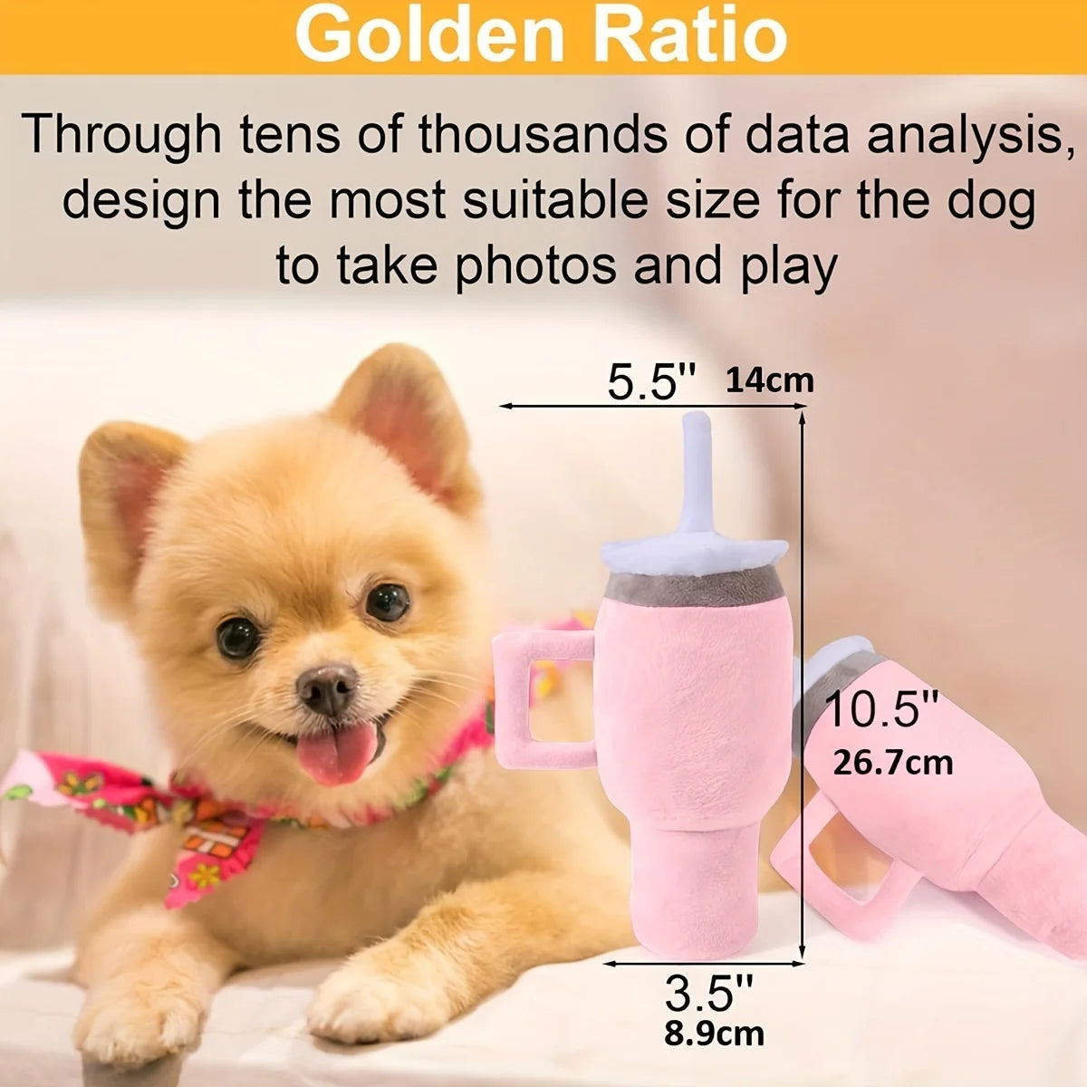 Dog Water Cup BPA-Free Floating Fetch Toy For Pool