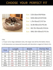 1 piece of bear paw-shaped plush pet bed, warm, breathable, and lined with plush, suitable for cats and dogs of all sizes to sleep deeply and safely on, for use in all seasons