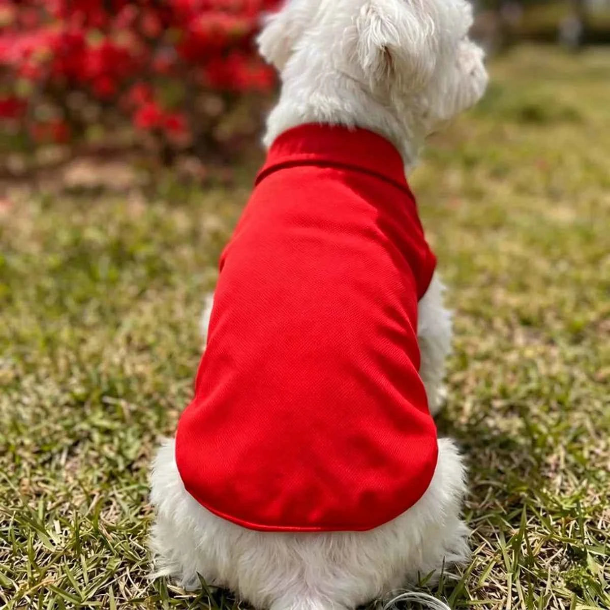 Breathable Summer Pet Polo Shirt Puppy Cat Clothing Skin Friendly