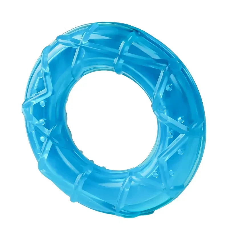 Freezable Ice Pop Dog Chew Toy Water Filled Cooling Teether