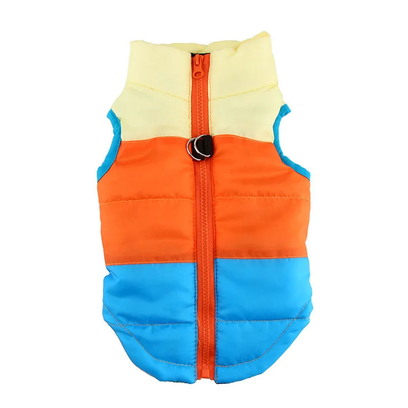 Dog Clothes Winter Camo Skull Butterfly Leopard Vest Coat Warm Pet Hoodie Jacket for Small Medium Dogs  Fashion Puppy Outfit
