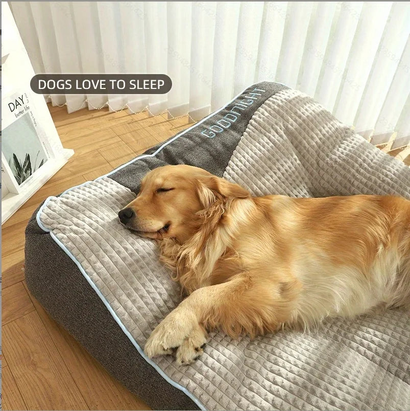 NONECN Orthopedic Dog Bed For Dogs Extra Thick Cushioned