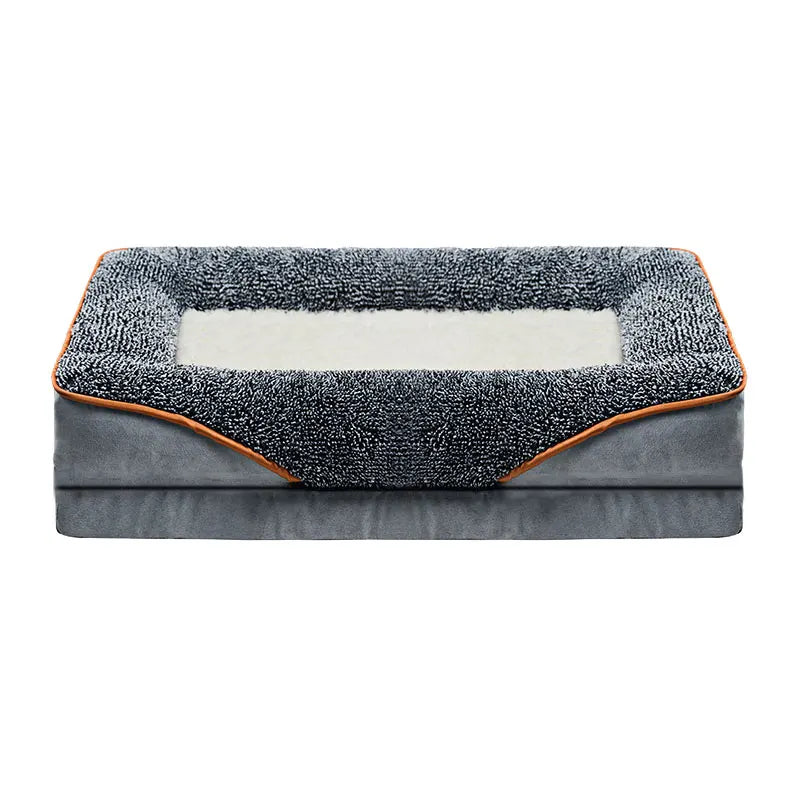 Jiangsu Removable Washable Dog Bed With Raised Edges