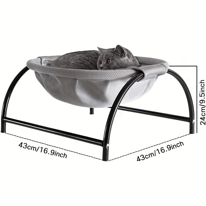 CN Cat Bed Hammock Breathable Cooling Sleeping Cat Sofa
