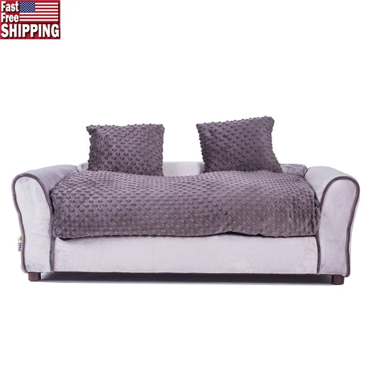 Pet Harmony Supplies Pet Sofa Bed With Memory Foam Cushion