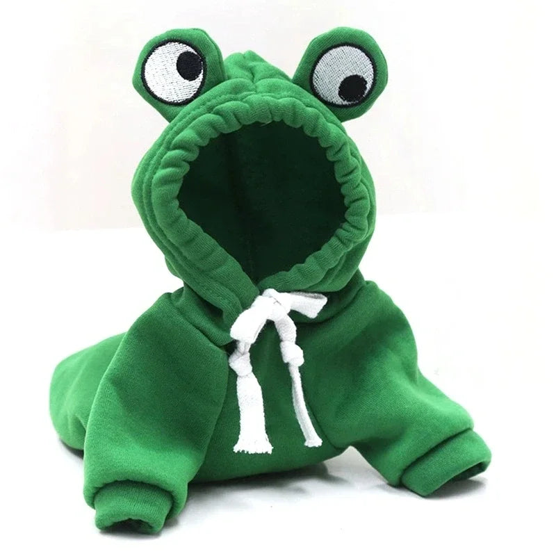WANGMEOW Cute Fruit Dog Clothes Warm Fleece Hoodies For Small Pets
