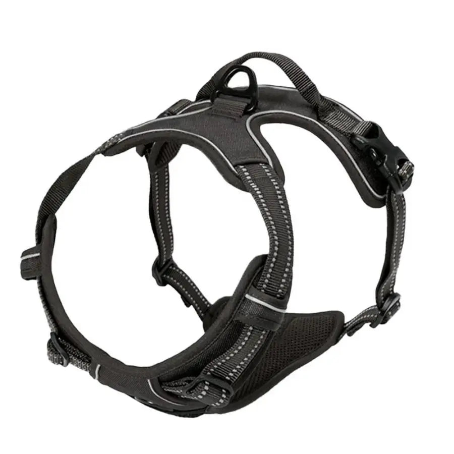 No Pull Dog Harness Front Clip Reflective Heavy Duty Handle