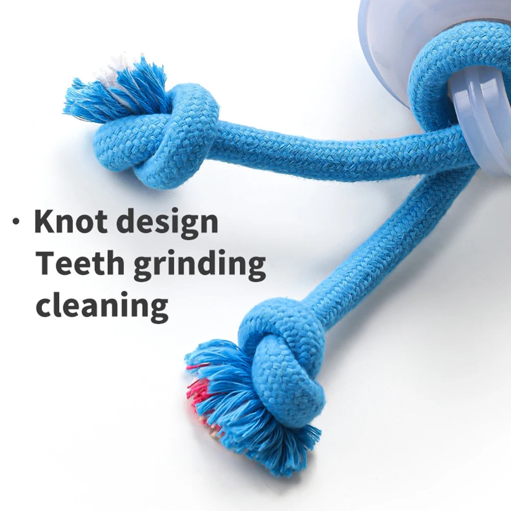 Shunmaii Interactive Dog Toy Ball Rope Automatic Bouncing USB Rechargeable