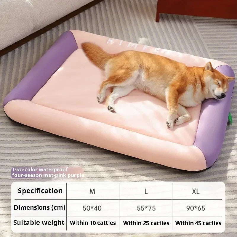 YBPetra Cooling Pet Bed for Dogs and Cats Summer Comfort