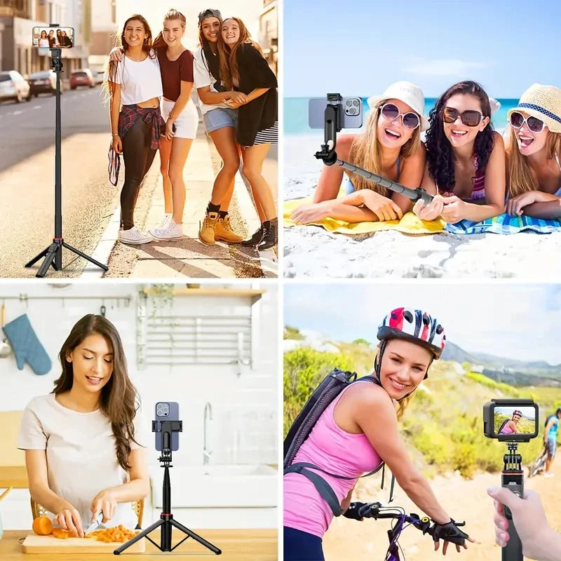WO C01 Telescopic Selfie Stick Tripod For Smartphones