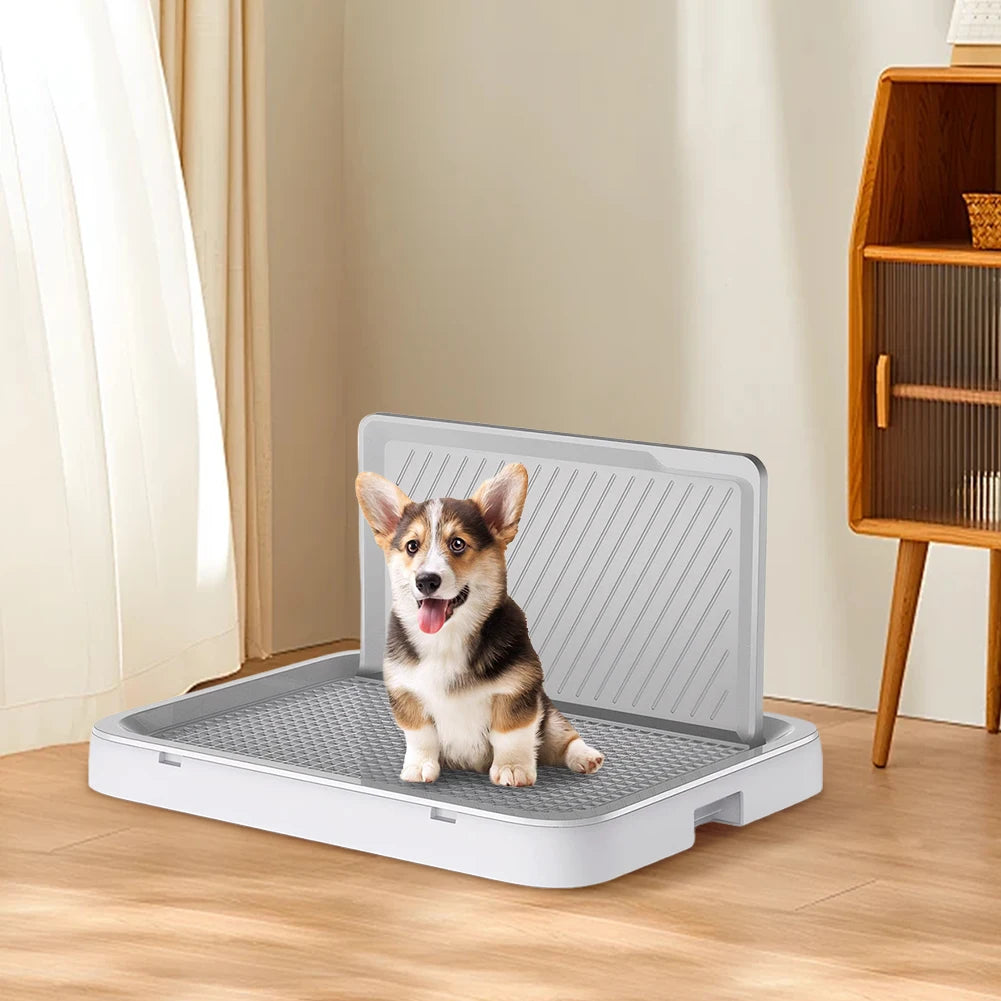 Indoor Dog Potty Tray Pee Wall Pan Trainer For Pets