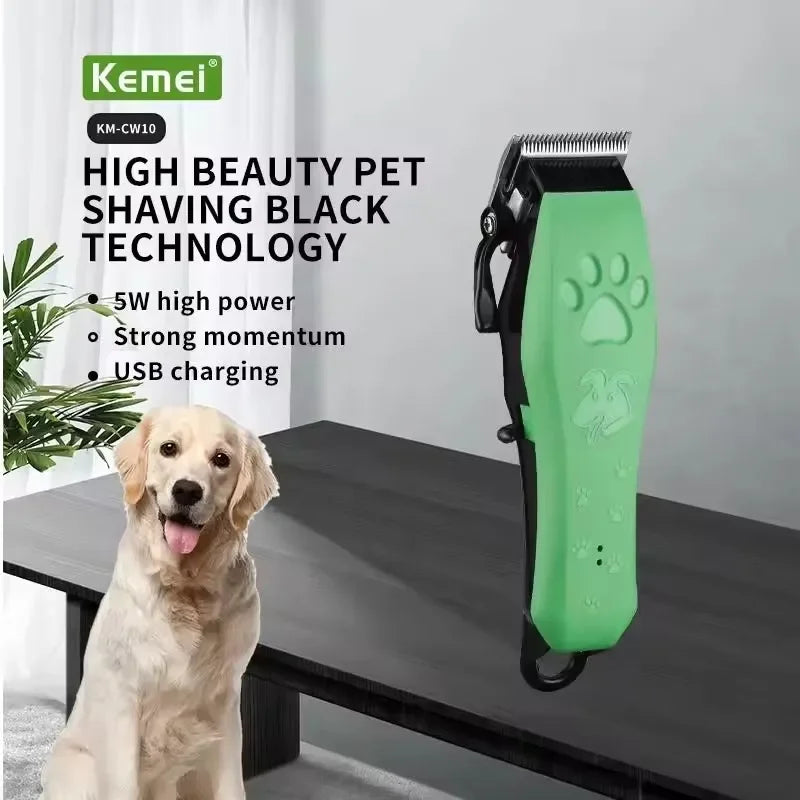Edieu Professional Pet Hair Clippers Rechargeable Dog Cat Grooming Trimmer