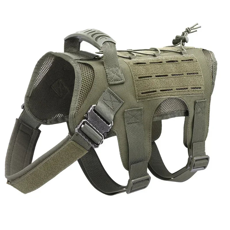 Pet Harmony Supplies Military Dog Harness K9 Training Vest