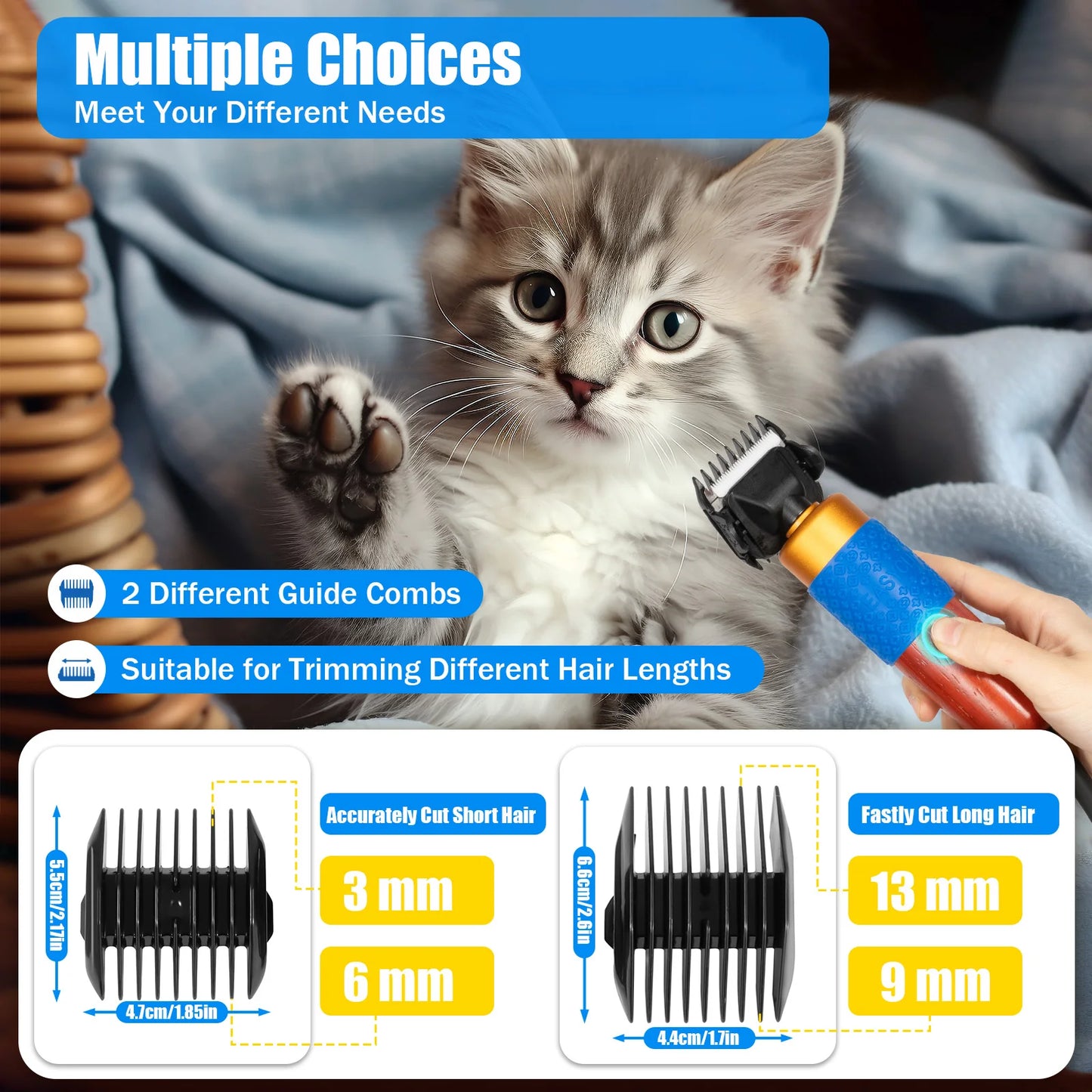 Animal Shave Grooming Tool Electric Sheep Shears Pet Clippers Animal Fur Shave Grooming Hair Trimmer
